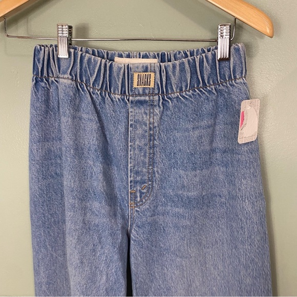 MOTHER Snacks The Kitchen Drawer Skimp All You Can Eat XS Wide Leg Baggy Slouchy - Picture 3 of 7